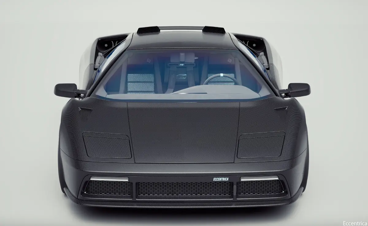 ランボルギーニ・ディアブロを究極進化させたカーボン仕様レストモッド、エッチェントリカ「V12 パチェット・ティターノ」登場