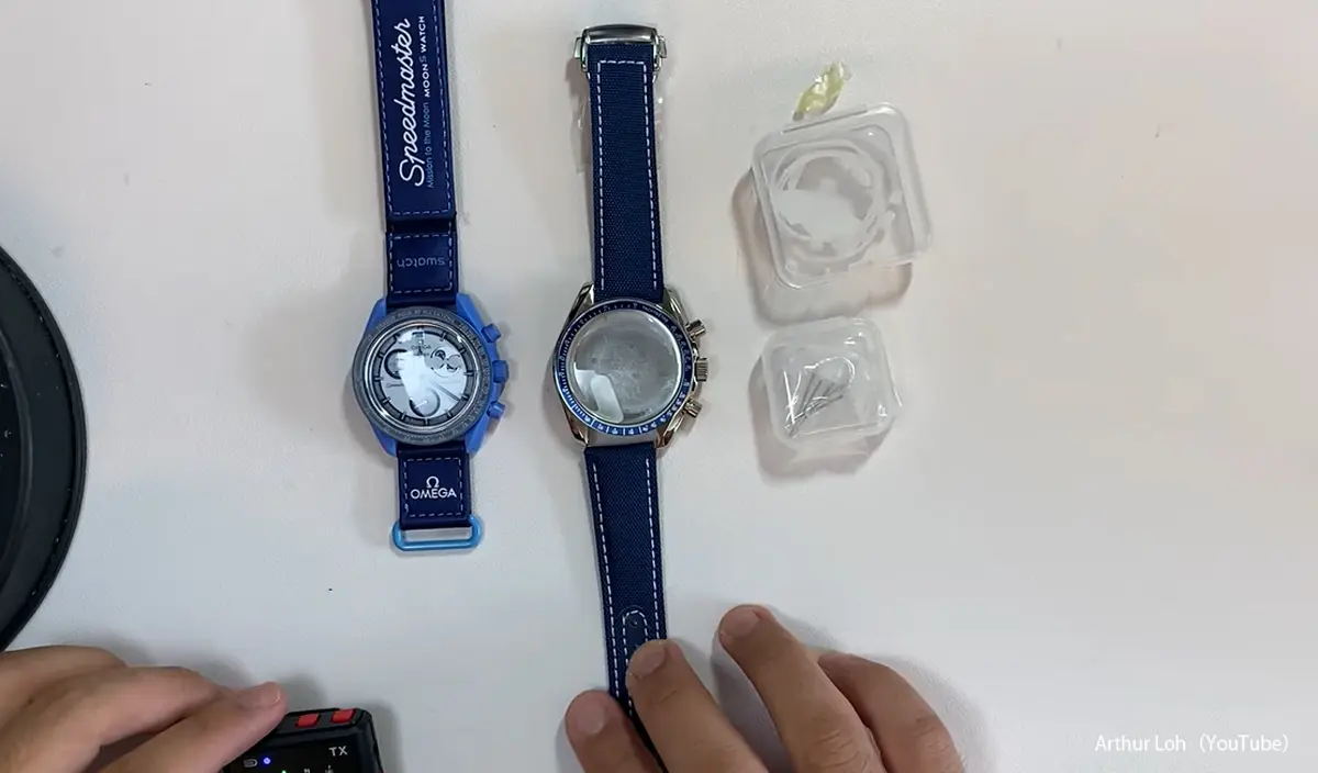 オメガ×スウォッチ、ムーンスウォッチの「レプリカ」を究極のメタルケース仕様に改造する猛者が登場。DIYで高級感を味わう方法を徹底解説【動画】