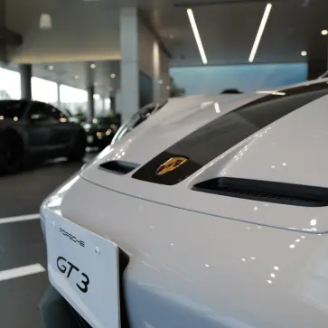 ポルシェ911GT3のフロント