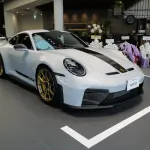 ポルシェ911GT3のフロント（グレー）