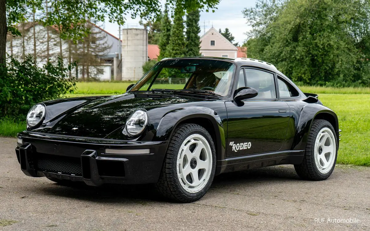 【RUFロデオ】ポルシェ911「改」、オフロード対応カーボン製モノコック採用、610馬力フラット6＋MT搭載の過激スーパーカーがデビュー