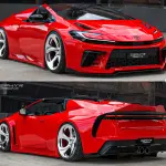 この発想はなかったな・・・。トヨタ・プリウスがまさかのスーパーカー風ロードスターへ。独立系デザイナーが描いた衝撃的レンダリング