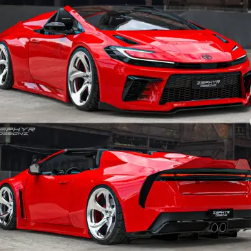 この発想はなかったな・・・。トヨタ・プリウスがまさかのスーパーカー風ロードスターへ。独立系デザイナーが描いた衝撃的レンダリング