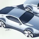 【VWの幻の電動スポーツカー】フォルクスワーゲンが極秘開発していた「SP2オマージュ」、そのスケッチが今になって公開される