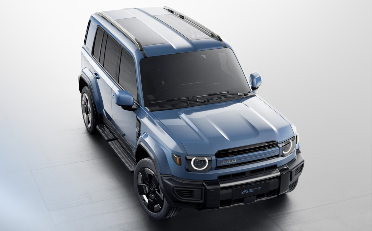 【中国発】ランドクルーザーとディフェンダーを足して2で割ったようなSUV「iCar V27」が登場。SUVではまだまだマッシュアップという名の模倣が続く