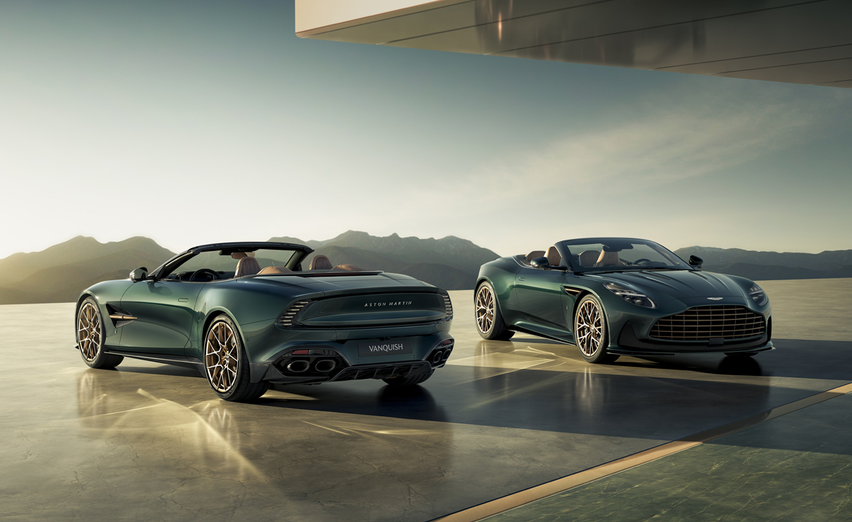 アストンマーティン「ヴォランテ」誕生60周年記念モデル登場。DB12とヴァンキッシュに特別限定仕様車が設定
