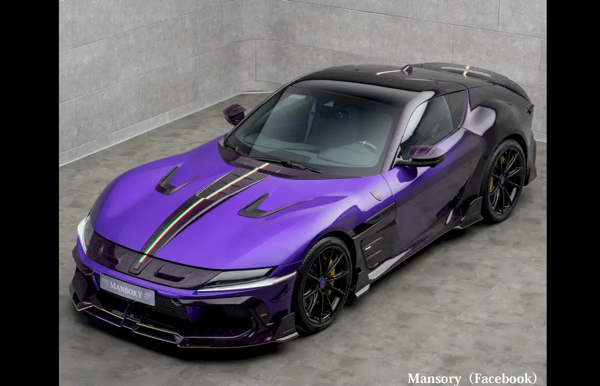 マンソリーが「初の」フェラーリ 12チリンドリのコンバージョン「MANSORY Equestre」を公開。ボディカラーは「前後でグラーデーション」