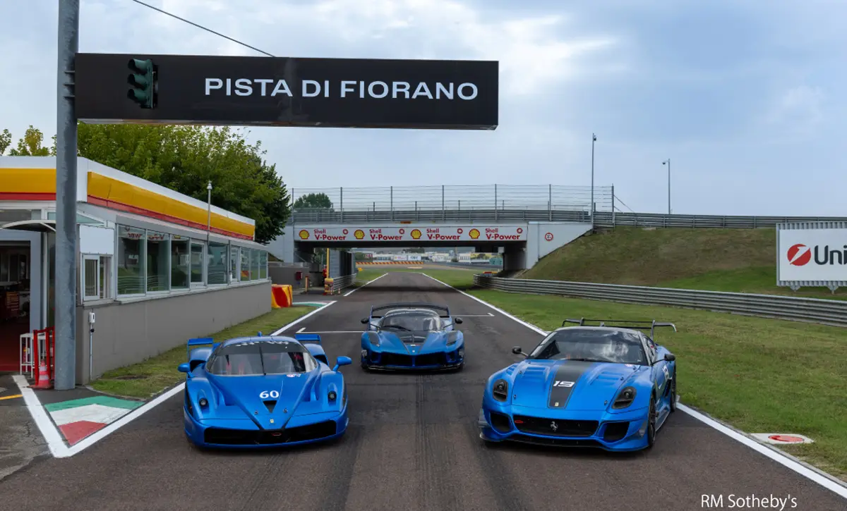 「一夜にして世界屈指のフェラーリコレクターになれる」史上最強のフェラーリ・コレクションが競売に。FXX-K Evoなど希少モデルを含む42台が同じ個人から出品
