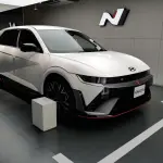ヒョンデ アイオニック 5N（シルバー）のフロント
