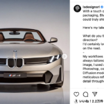 もしBMWが新型Z4を作るなら？「ノイエ・クラッセ」デザインで蘇るロードスターの姿がカッコいい【レンダリング】