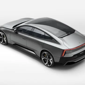 ポールスター、ポルシェ タイカンに挑む新型フラッグシップ「ポールスター5」を正式発表。2027年登場、884馬力のスタイリッシュなEV