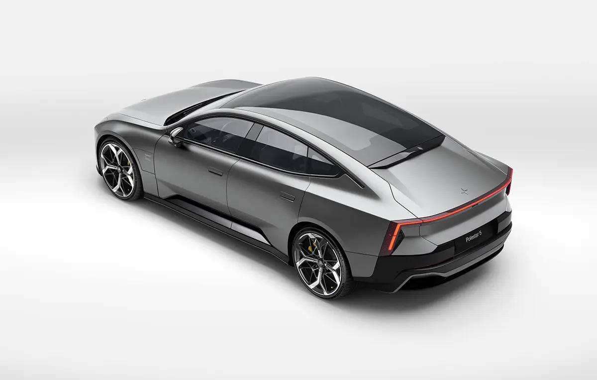 ポールスター、ポルシェ タイカンに挑む新型フラッグシップ「ポールスター5」を正式発表。2027年登場、884馬力のスタイリッシュなEV