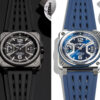 ベル＆ロスから久々のブランニューモデル「BR-X3」登場。プロフェッショナルシリーズにも「スケルトンケース」採用、サンドイッチ構造によって多彩な表現が可能に