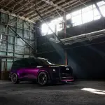 インフィニティ、「R35 GT-R ニスモのエンジン」を積んだ狂気のQX80 Rスペックを公開。ボディカラーはミッドナイトパープル