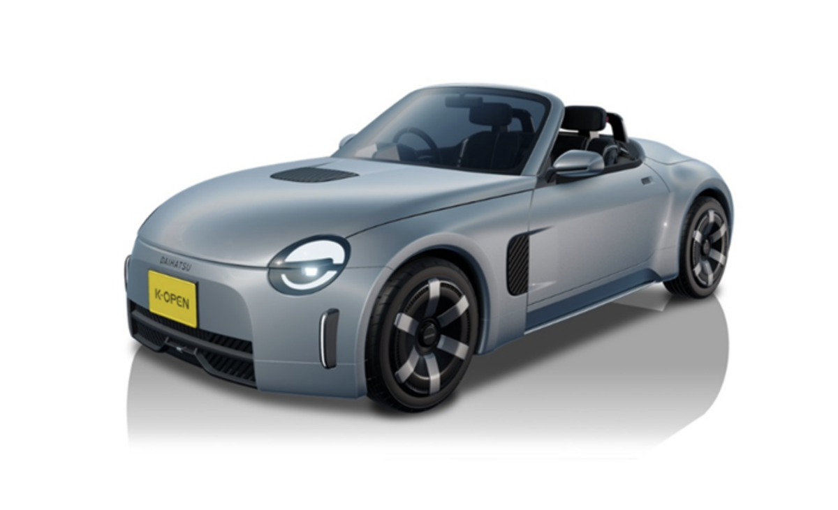 ダイハツ、新型「K-Openコンセプト」公開。次期コペンはついに“後輪駆動”スポーツへ進化、マニュアル・トランスミッションも
