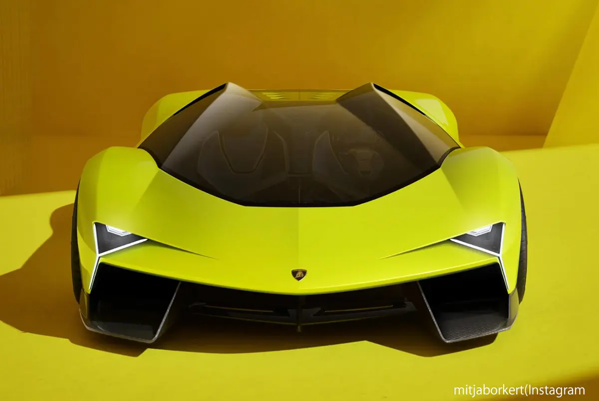 ランボルギーニの未来を宣言するコンセプトカー「マニフェスト（Manifesto）」登場：今後の「新世代」デザイン言語を示唆