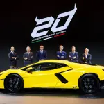 ランボルギーニが中国にて大規模イベント開催、アドペルソナム「20周年」を記念するレヴエルトの特別仕様車も公開
