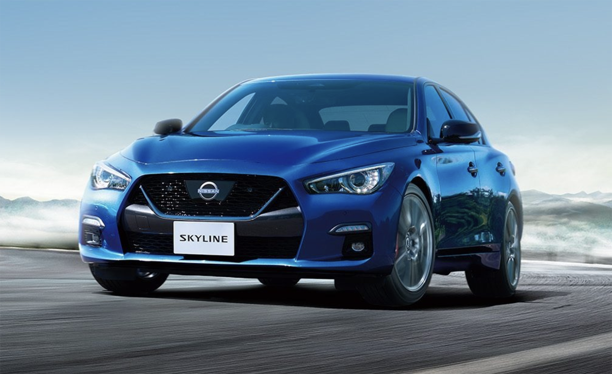 日産が「スカイライン」を2027年に全世界で正式復活へ。フェアレディZとGT-Rの中間に位置する“FR+MT スポーツセダン”、「1960-70年代のレトロデザイン」を採用
