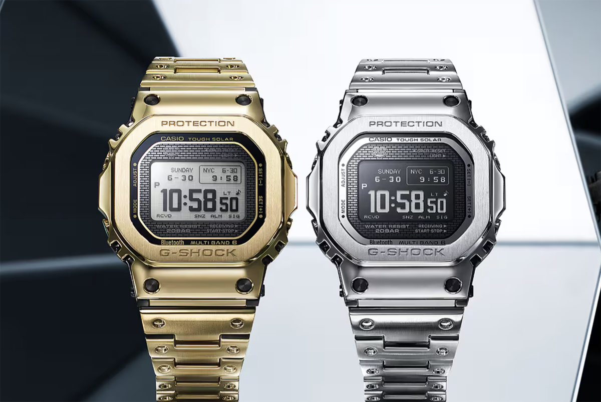 カシオが第2世代「フルメタルG-SHOCK」を発表。AIによるデザインを導入し構造・機能ともに大幅進化、限定モデルも登場【動画】
