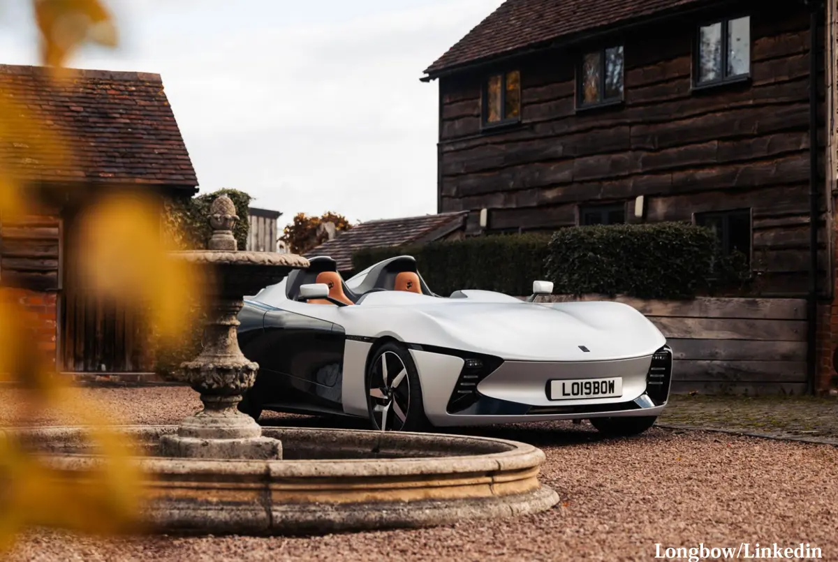 元テスラ技術者たちが開発したオープンスポーツ「ロングボウ スピードスター」正式発表。EVなのに重量わずか895kg、0-100km/h加速は3.5秒