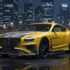 マンソリー、最新の「ベントレー・コンチネンタルGT」をアグレッシブにカスタム。現代では「見た目」もラグジュアリーカーにとって重要な「性能」なのかもしれない