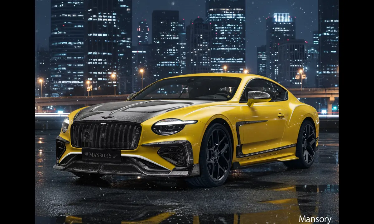 マンソリー、最新の「ベントレー・コンチネンタルGT」をアグレッシブにカスタム。現代では「見た目」もラグジュアリーカーにとって重要な「性能」なのかもしれない