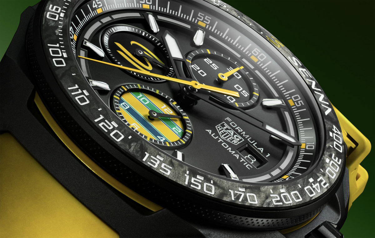 ブラジルGP開催にあわせタグ・ホイヤーが「アイルトン・セナ」トリビュート腕時計を2つ追加。「これまでにないほどセナな」仕様を持つモデルも