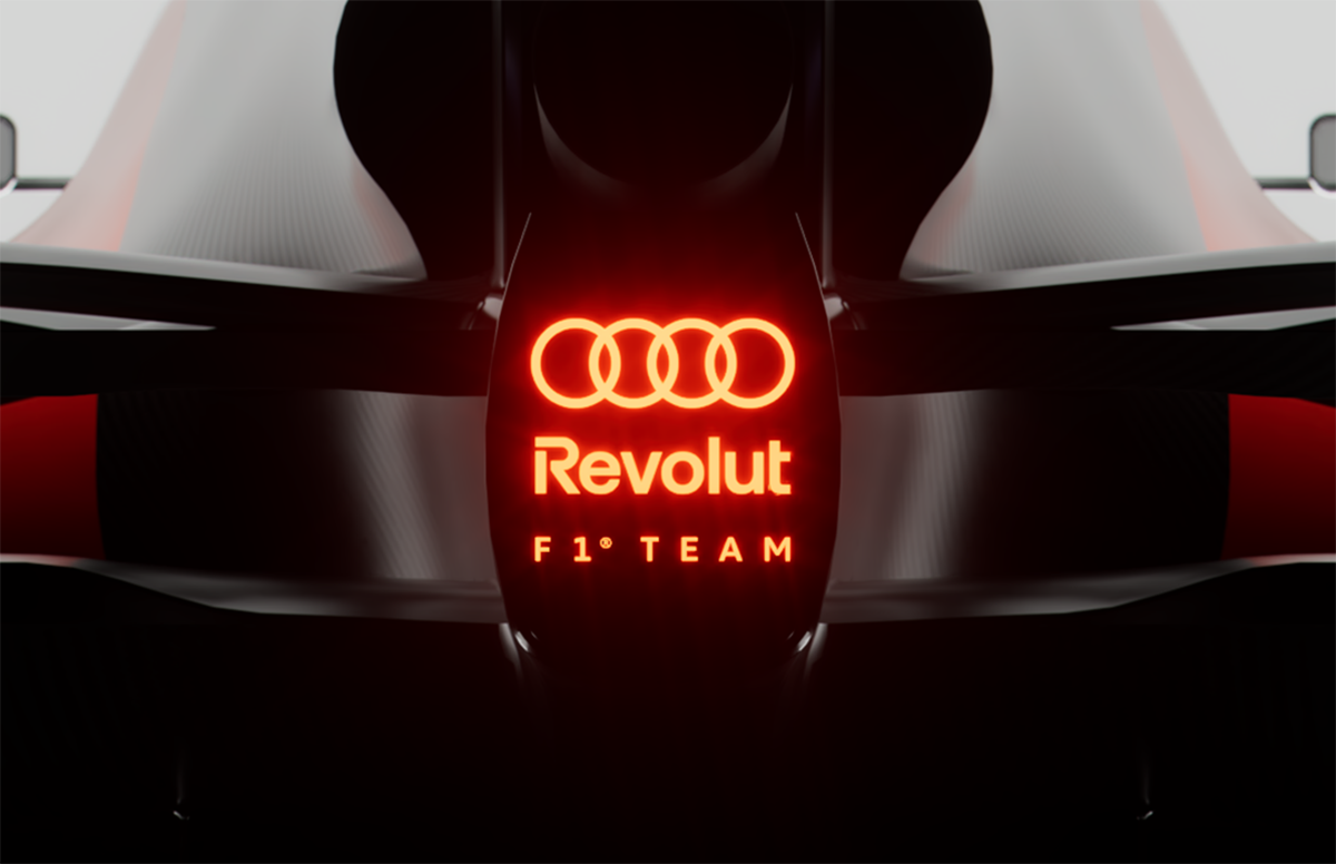 アウディF1チームの正式名称が「Audi Revolut F1 Team(レボリュート エフワン)」へと決定、マシンは1月20日にフルリバリーとともに公開