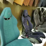 新規オーダーしたフェラーリ「内装」編。メインカラーは「ブラック」そしてアクセントは「イエロー」。レザーを極力排除して「アルカンターラ」を大量投入