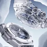 ウブロが「ウインター」仕様のビッグ・バンを2モデル発売、巻き上げローターは「雪の結晶」。サファイアクリスタルモデルは1054万円