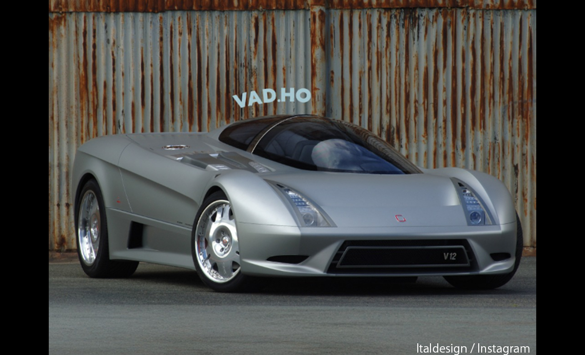 こんなコンセプトカーもあった。BMWとイタルデザインとの共同開発による「水素V12、タンデムシート、ジョイスティック操作」による「VAD.HO」