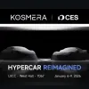 1900馬力の謎のハイパーカー「コスメラ（Kosmera）」が2026年1月開催のCESにて発表。ブースNo.からするとロボット掃除機メーカー「ドリーミー」？