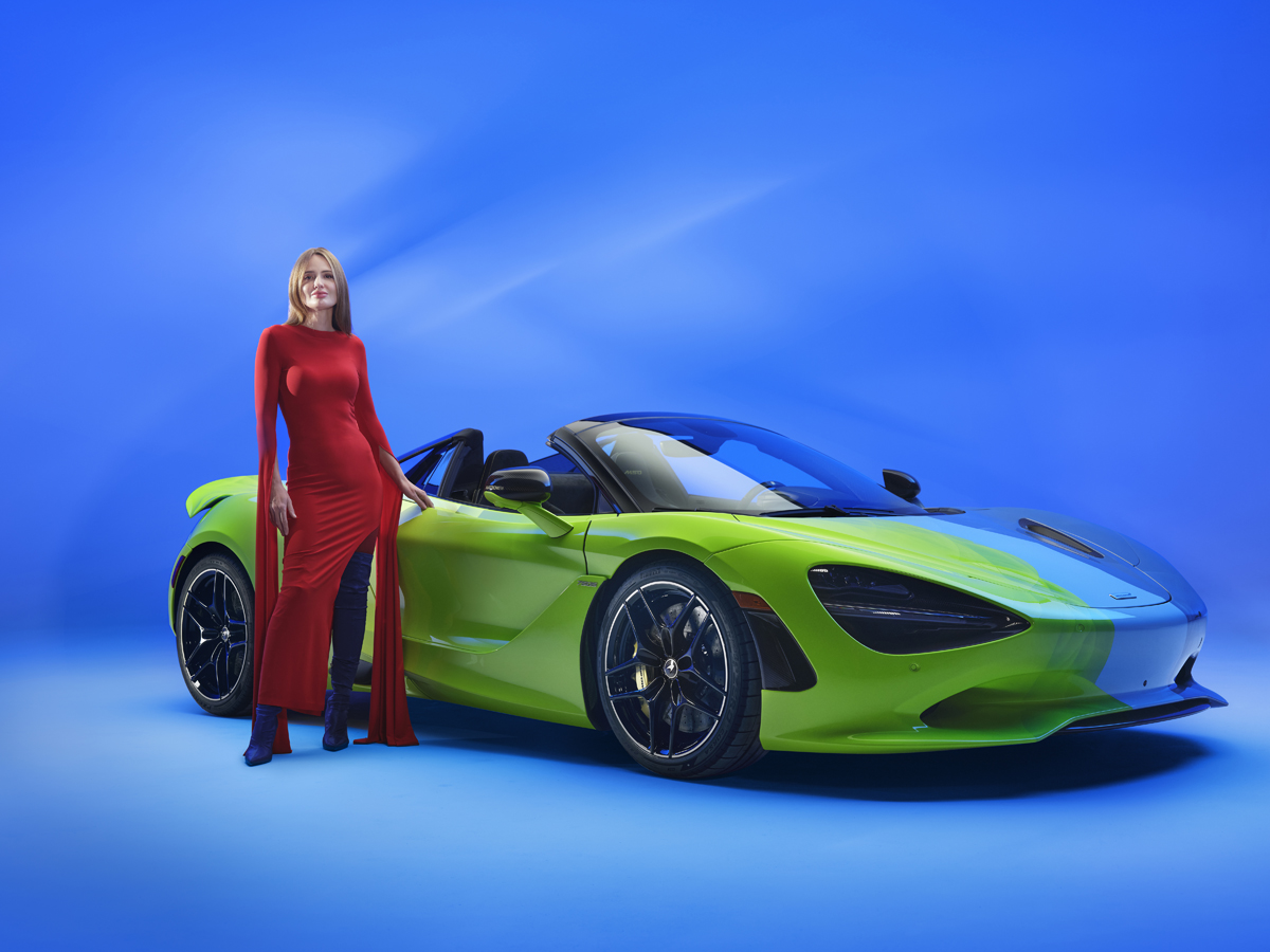 【走るアート】マクラーレンが塗装の概念を覆す。 芸術家とともに生み出した「感情を塗る」色彩心理学(クロモロジー)ペイントが施された750Sが登場