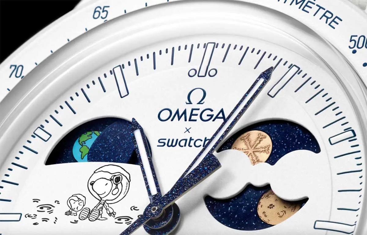 発売されるのは12月5日と「スイスで雪が降っている時のみ」。オメガ×スウォッチ最新作、MISSION TO EARTHPHASE - MOONSHINE GOLD発表