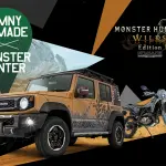 スズキ×モンハンが夢の合体。東京オートサロン2026で「最強の冒険仕様ジムニー ノマド」降臨、「一旅いこうぜ！驚きに満ちた冒険の旅へ」