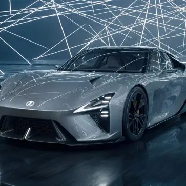 レクサスLFAが電気自動車として復活。「Lexus LFA Concept」が示す電動スポーツカーの完全形態、「LFR」ではなく「LFA」の名を使用した理由とは
