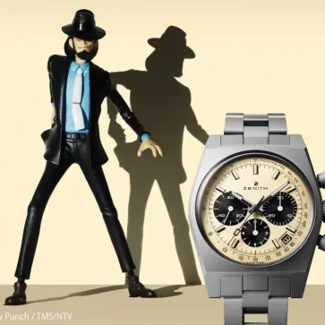 ゼニスがクロノマスター限定「第四弾」、次元大介モデルを発売。劇中の仕様はそのままに”お値段143万円”