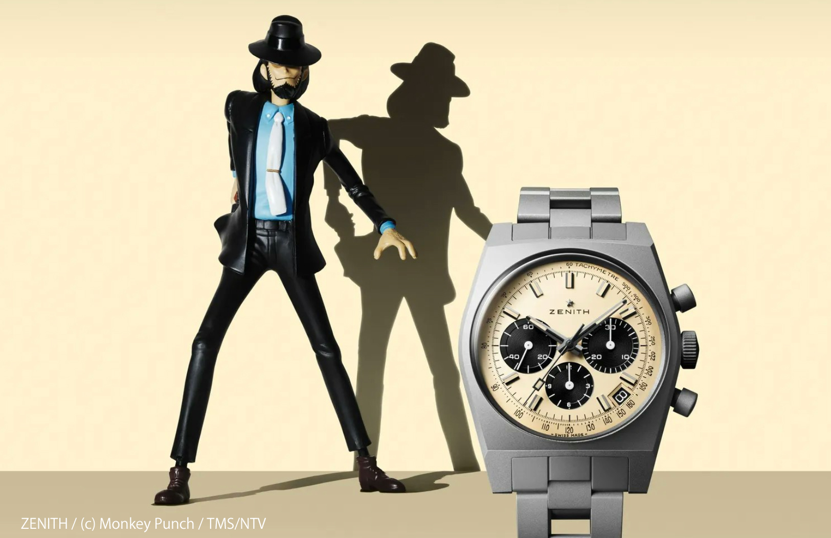 ゼニスがクロノマスター限定「第四弾」、次元大介モデルを発売。劇中の仕様はそのままに”お値段143万円”