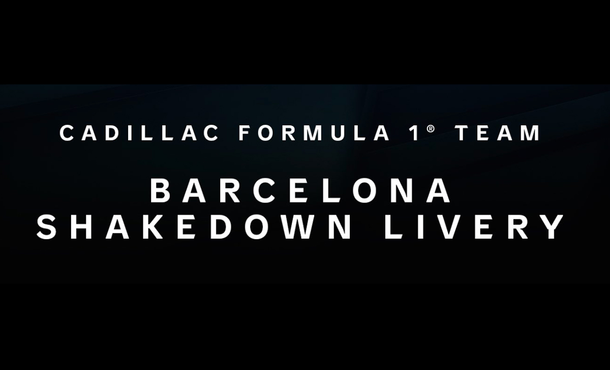 キャデラックF1チームがついに始動。バルセロナ用の「ステルス・リバリー」に隠された秘密とベテランコンビの布陣とは