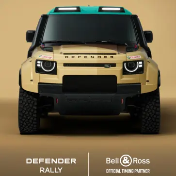 ベル＆ロスとディフェンダーが提携を発表。2026年W2RCをスポンサーの枠を超え「究極の計器」として過酷な環境をともに戦う