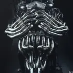 これはもうなにか異形の生物だな・・・。デ・トマソP900の「V12エキゾーストシステム」の形状が自動車パーツとは思えないレベルに達する