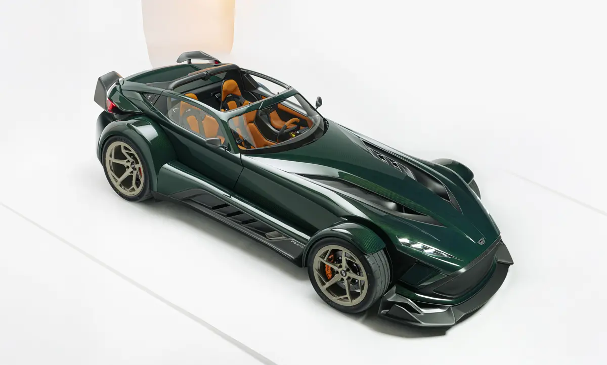 スゴいの出ましたよ。車重780kgに600馬力、ドンカーブート最新モデル「P24 RS」発表。搭載されるエンジンはなんとフォードGTから【動画】