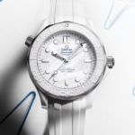 オメガが「ミラノ・コルティナ 2026」オリンピックとの限定コラボ腕時計「シーマスター ダイバー300M」を発売。冬期5輪を連想させる「スノー」「アイス」な仕上がりに【動画】