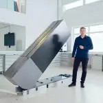 一瞬「TARS」かと思ったワ・・・。ポルシェが設計した「（911を3台買える）6,300万円の折りたたみTV」が異次元すぎた【動画】