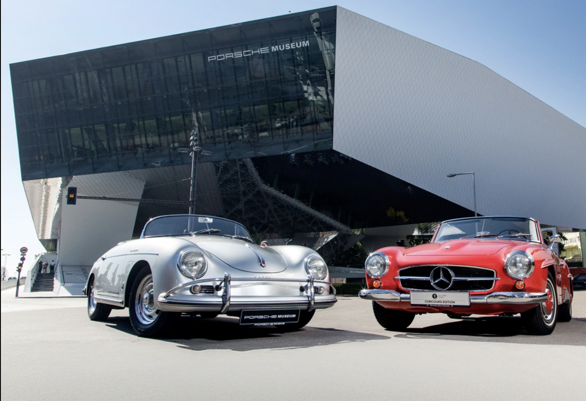 メルセデス・ベンツ「140周年」にポルシェがラブレターと祝辞。一方のBMWは強烈な皮肉の一撃を放ったとして話題に