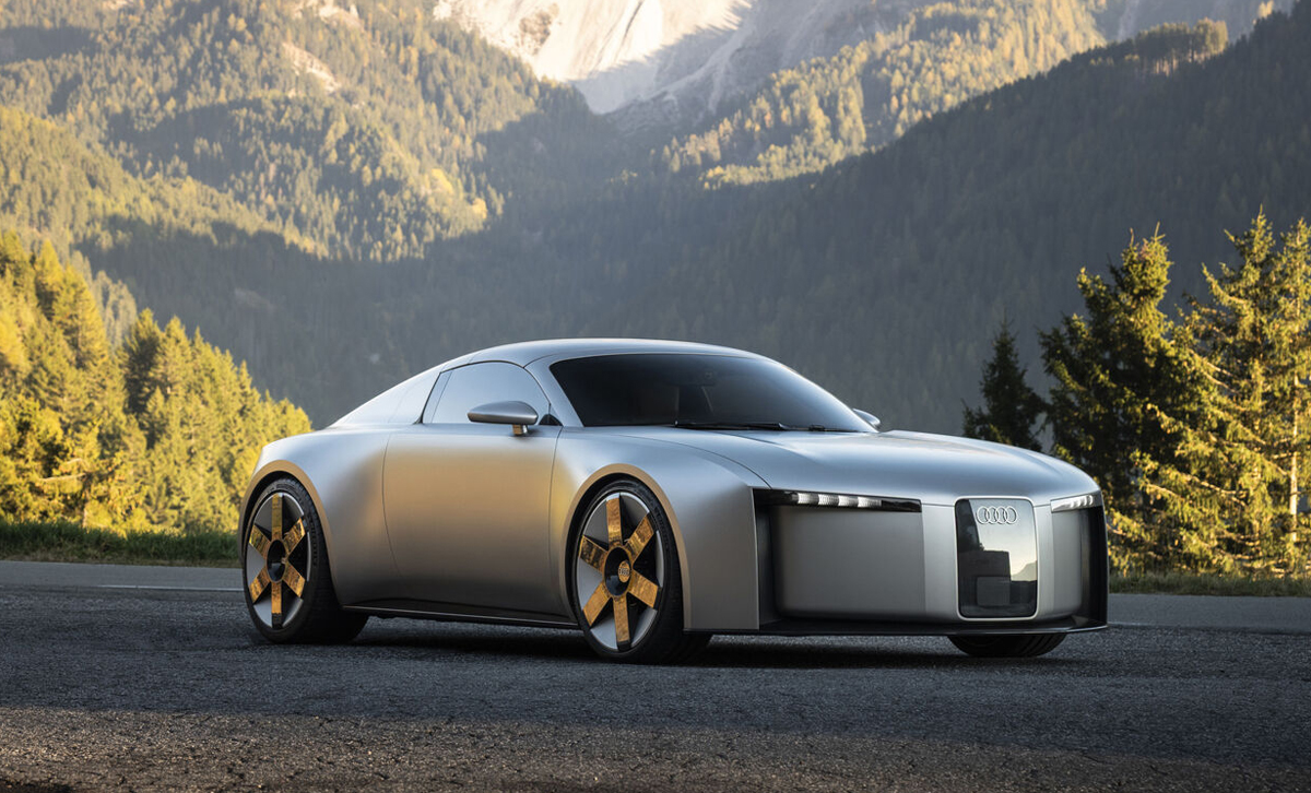 今後はこれがアウディの「顔」。コンセプトCの「ちょびヒゲ」垂直グリルが全モデルに波及、共通アイデンティティとして機能することに