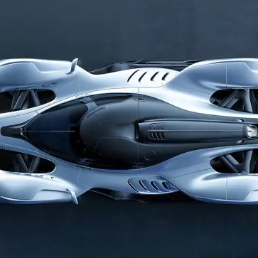 【空力の天才が放つ最終兵器】レッドブル「RB17」最終デザインが遂に公開。1.5万回転V10と1200馬力の衝撃スペック、自動車史上もっとも「宇宙船的」