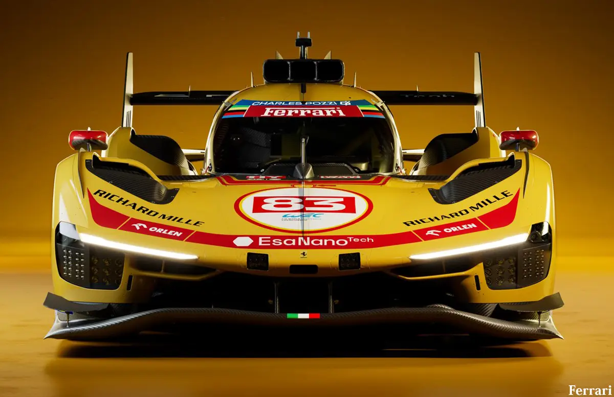 【WEC 2026】黄金の跳ね馬、再び。AFコルセがフェラーリ 499P「83号車」の新リバリーを公開、ワークスとは「別戦略」でのレースに期待