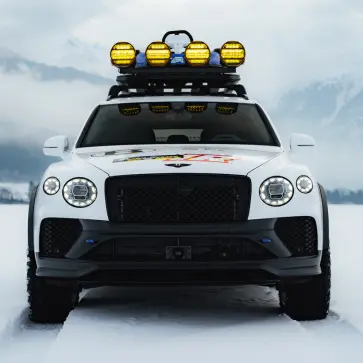 【氷上の怪物】ベントレー「ベンテイガ X コンセプト」発表。650馬力で雪原を駆ける究極のSUV、もしかすると実際に発売されるかも