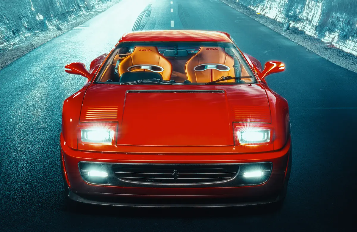 【魂の咆哮】9,000回転の衝撃。伝説のフェラーリF355が「別次元の怪物」として現代にレストモッド車両として蘇る